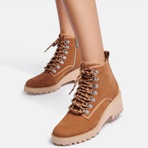 Dolce Vita Huey Hiker Boots Dolce in Whiskey Nubuck